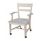 International Concepts Dining Chair with Casters, Unfinished C-226 - alternate 1